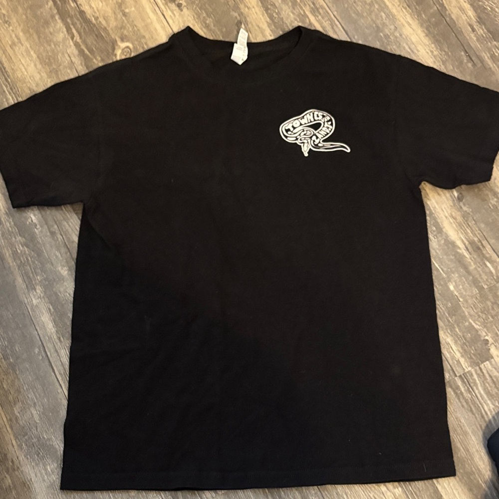 American Apparel Black Snake Graphic Tee
